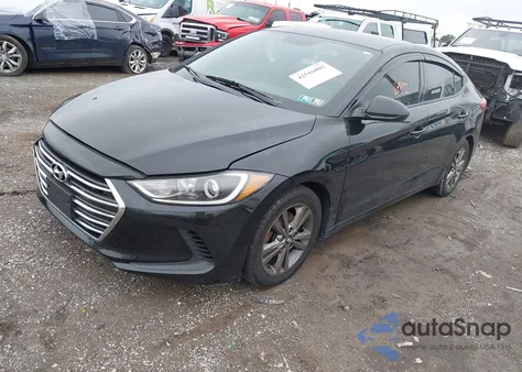 2018 Hyundai Elantra Sel из США, поврежденный, VIN 5NPD84LF5JH262828
